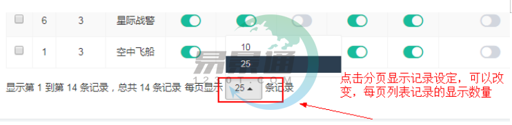 易景通景區(qū)票務(wù)系統(tǒng)：開(kāi)關(guān)控件