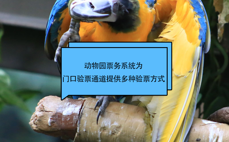 動物園票務(wù)系統(tǒng)為景區(qū)門口驗票通道提供多種驗票方式