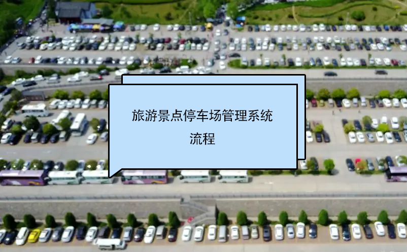 旅游景點停車場管理系統(tǒng)流程
