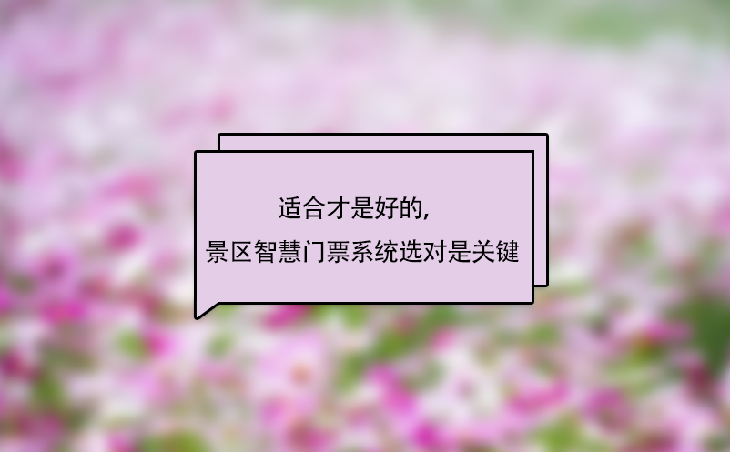 適合才是好的，景區(qū)智慧門票系統(tǒng)選對(duì)是關(guān)鍵