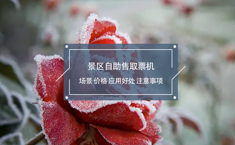 景區(qū)自助售取票機(jī)場(chǎng)景、價(jià)格、應(yīng)用好處、注意事項(xiàng)