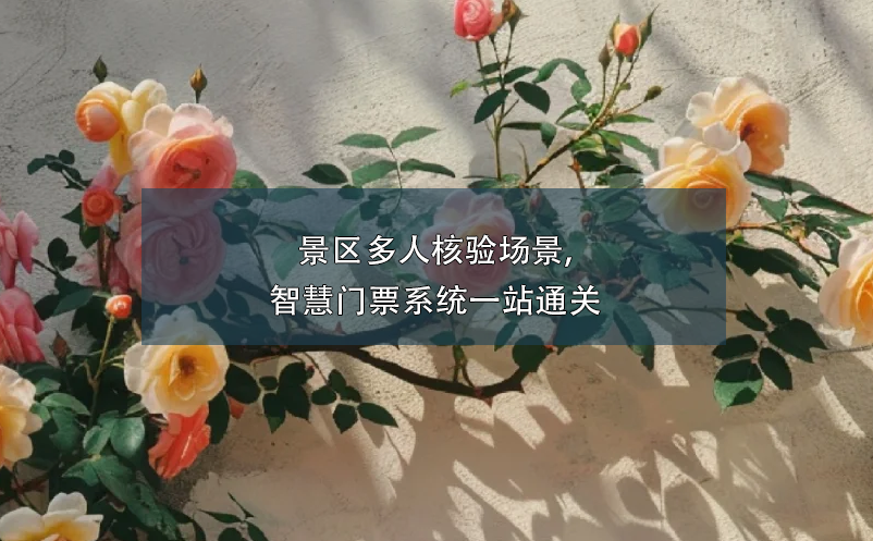 景區(qū)多人核驗(yàn)場(chǎng)景,智慧門(mén)票系統(tǒng)一站通關(guān)